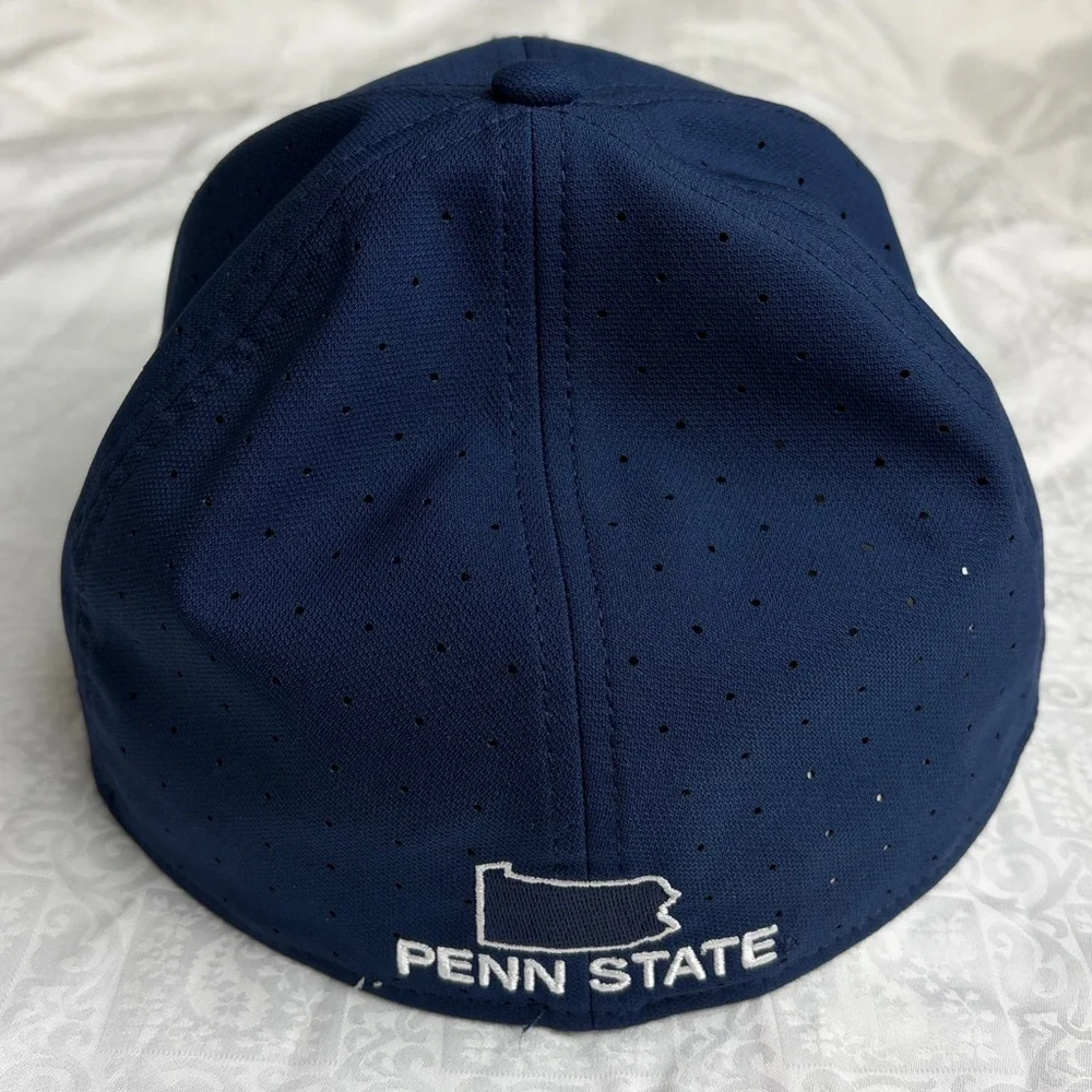 Penn State Nittany Lions Nike On Field Dri-Fit Size 7 1/4 Cap Hat Logo Fitted - Picture 3 of 5